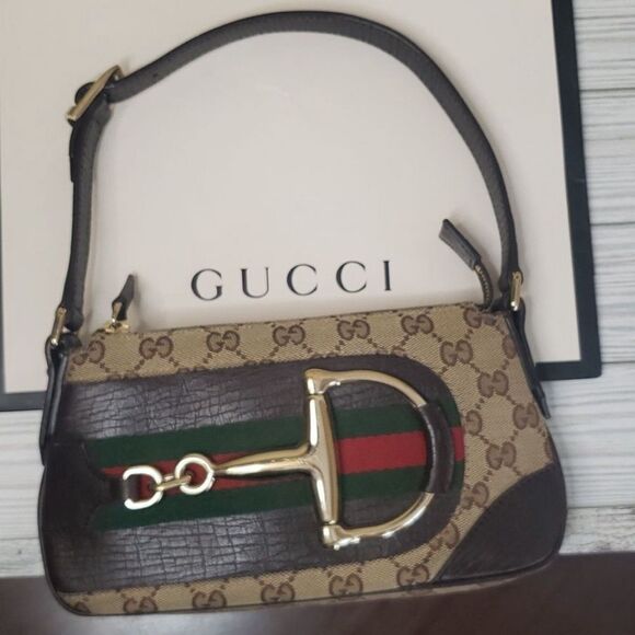 Gucci Web Horsebit Bag, Wallet and Heels Bundle - Picture 2 of 16